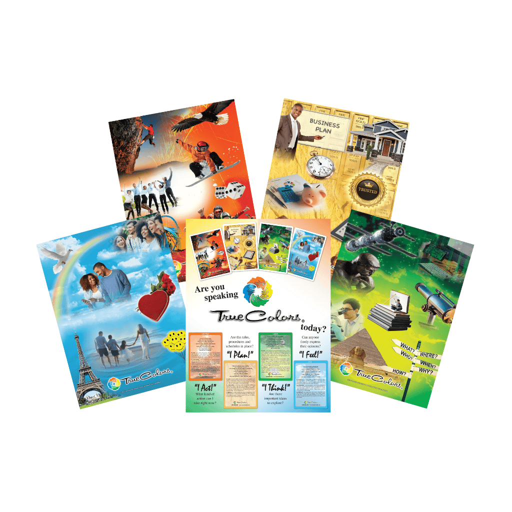 Poster Set (4 Cards + 1) 18” X 24”